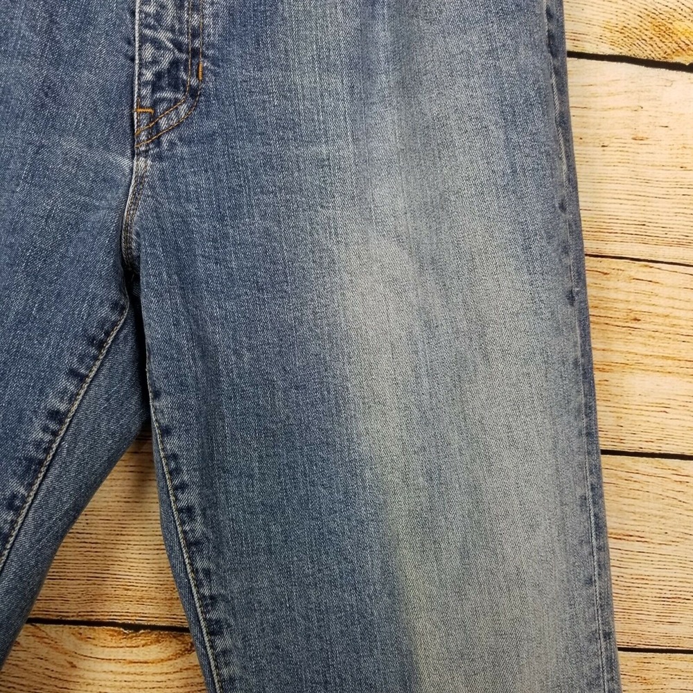 Gap Flare Stretch Jeans Womens 14 Regular Blue Cotton Blend Mid Rise Medium Wash - Picture 5 of 11